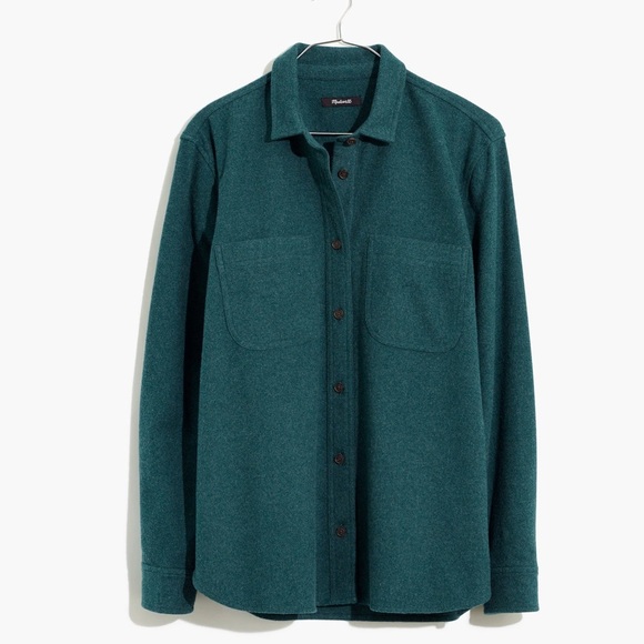 Madewell Flannel Oversized Ex-Boyfriend Swing Shirt - Picture 1 of 9
